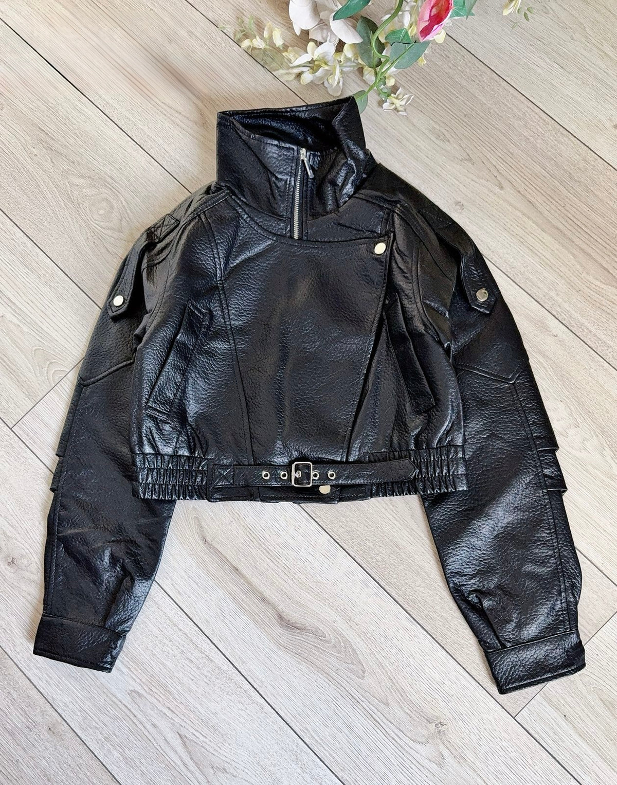 JACKET DUPE ZARA ECO CUERO