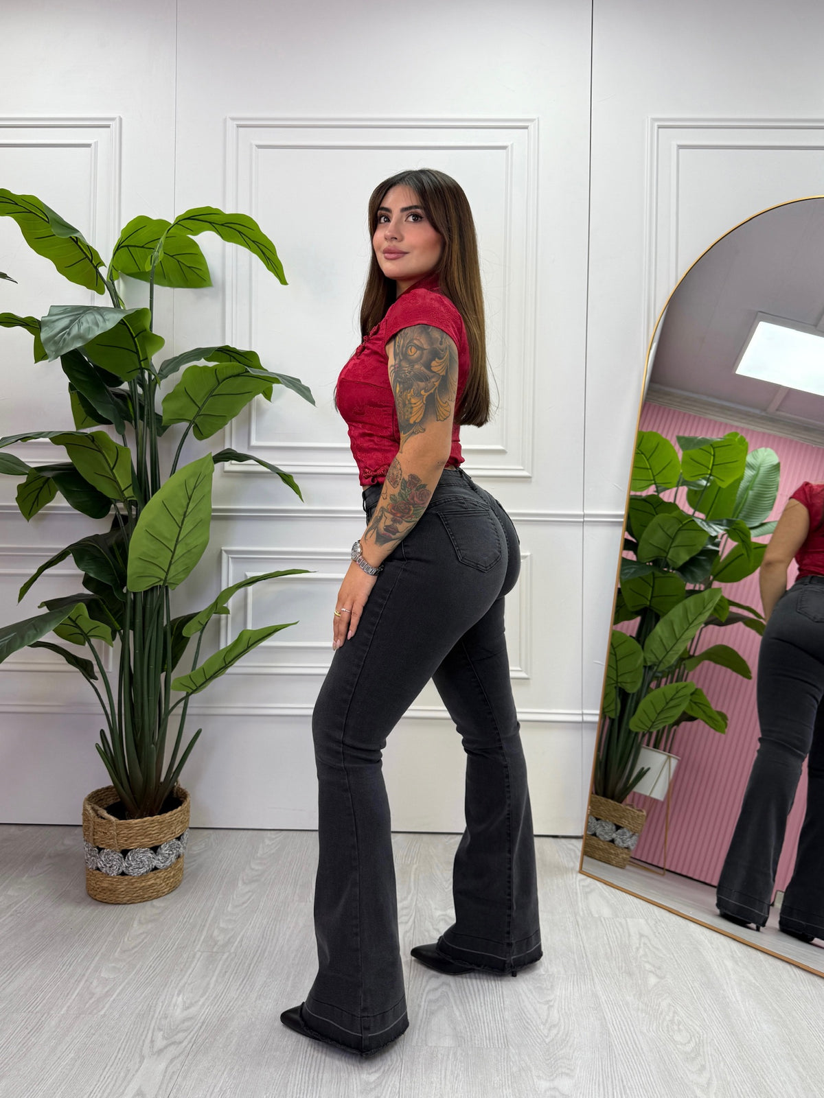 FLARE JEANS SIN BASTA