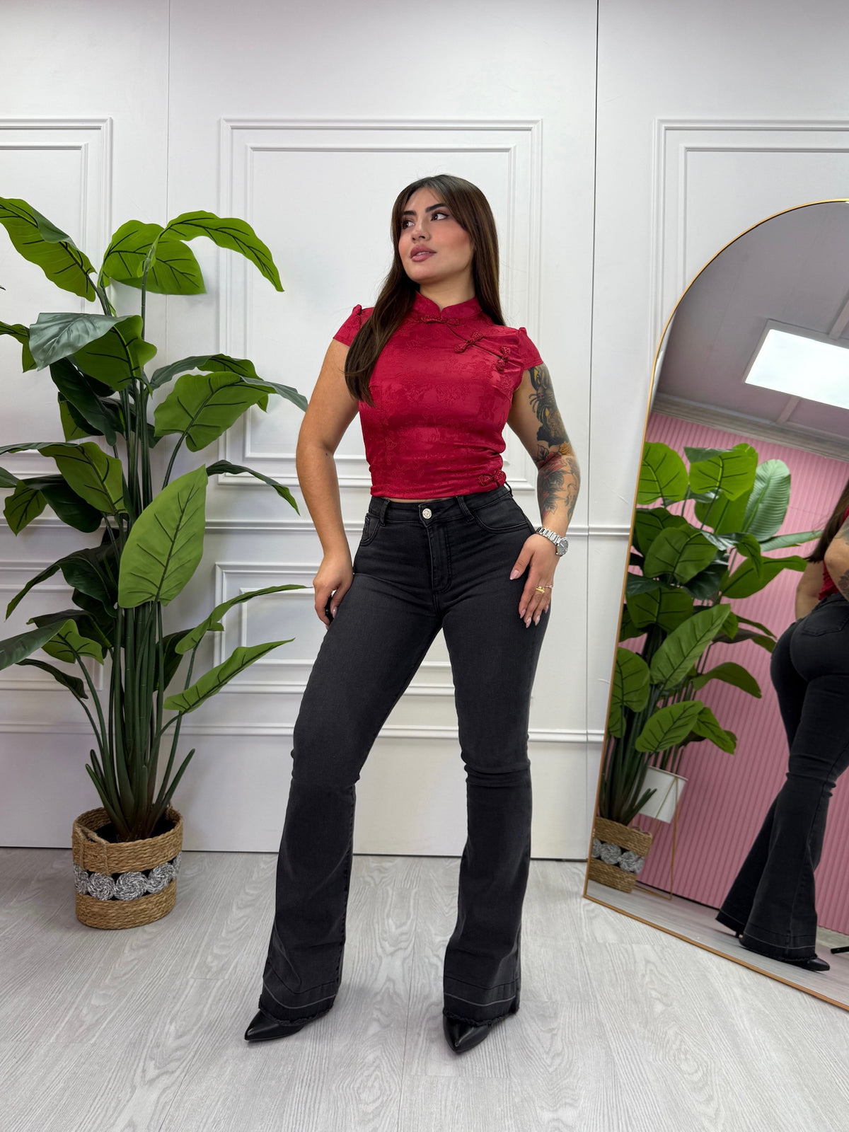 FLARE JEANS SIN BASTA