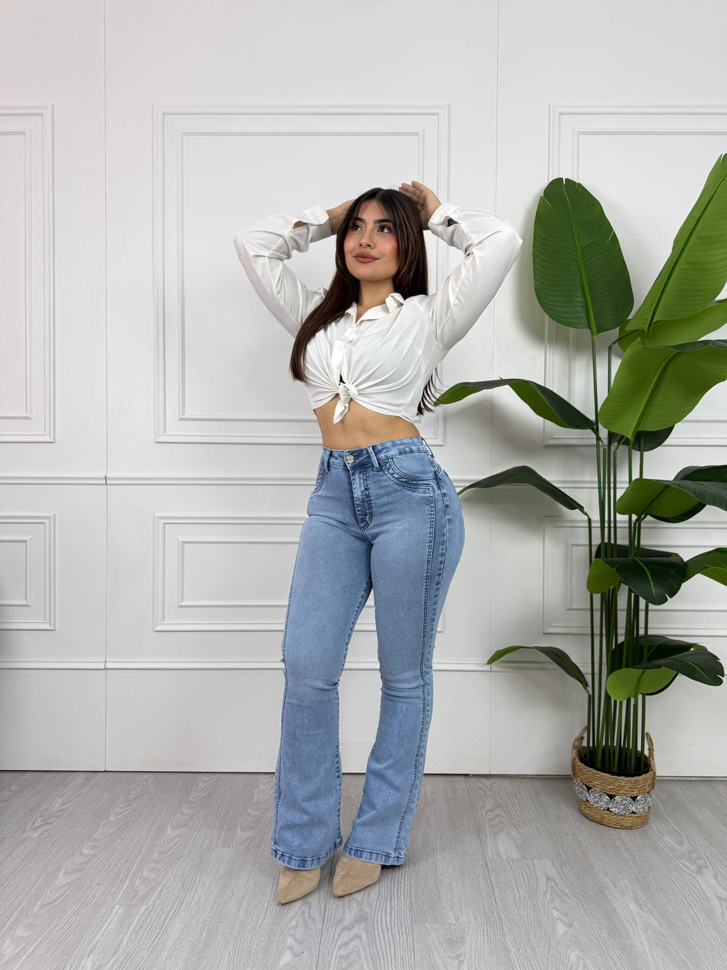 FLARE JEANS ARALY