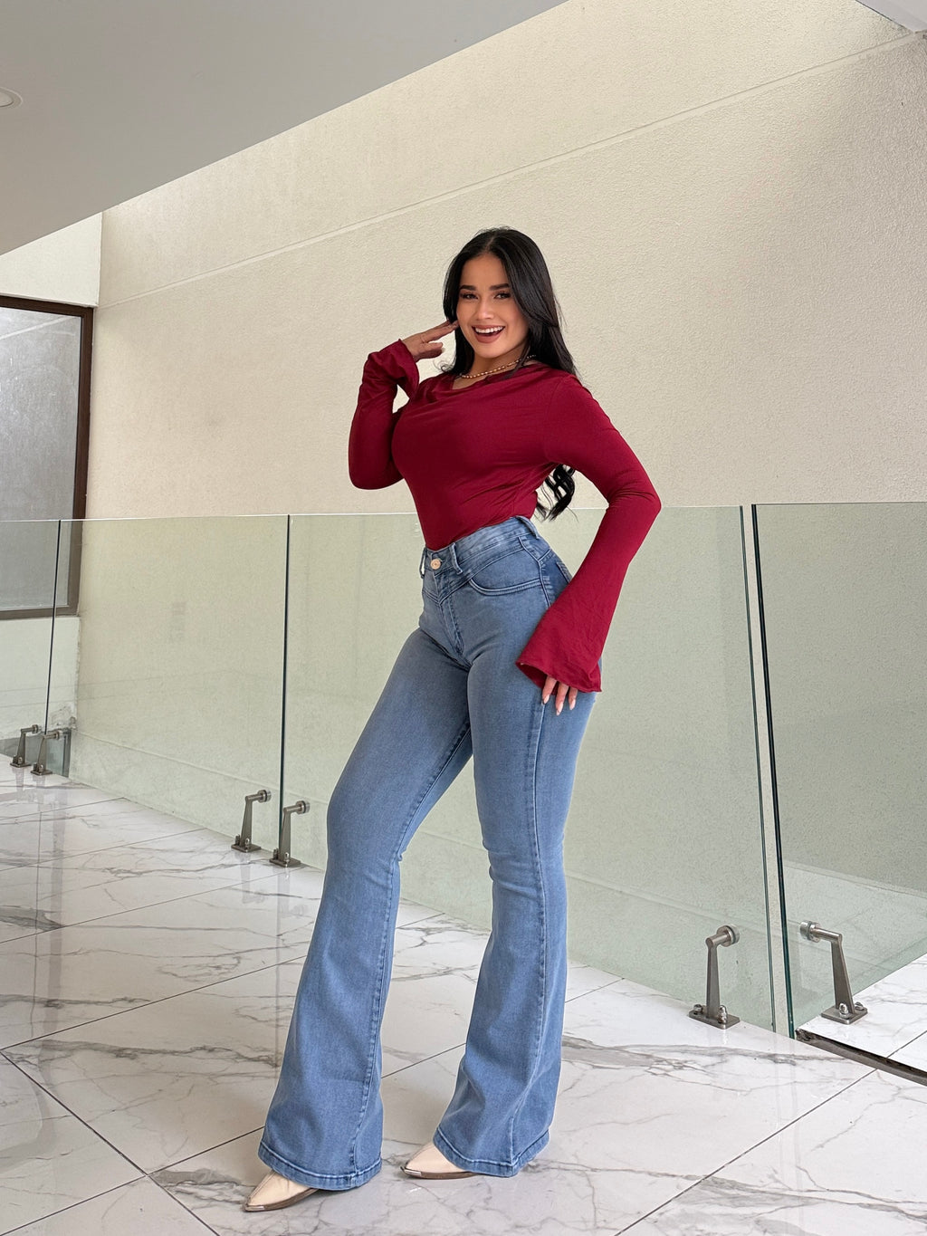 FLARE JEANS MANUELA