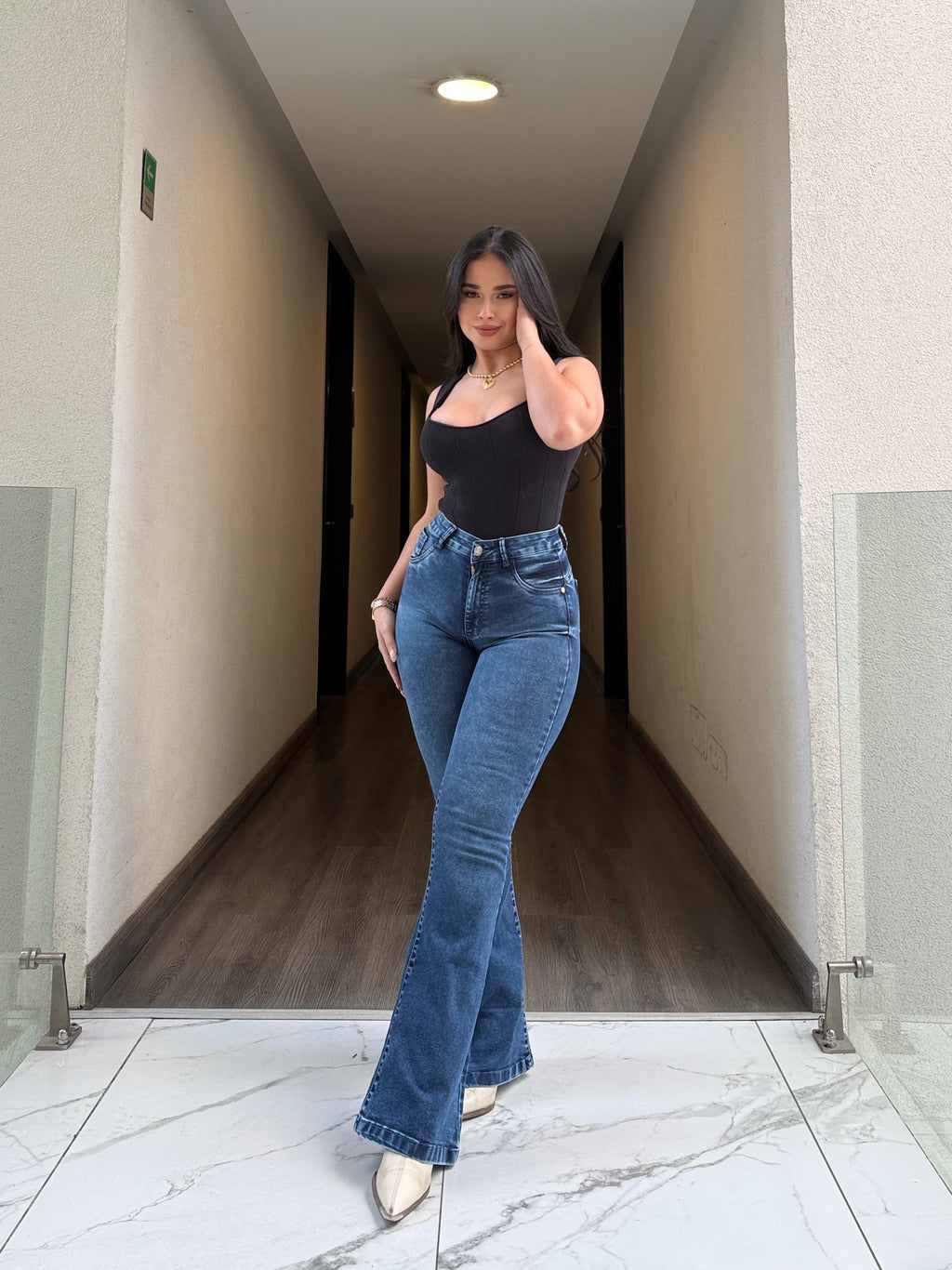 FLARE JEANS CRISTAL