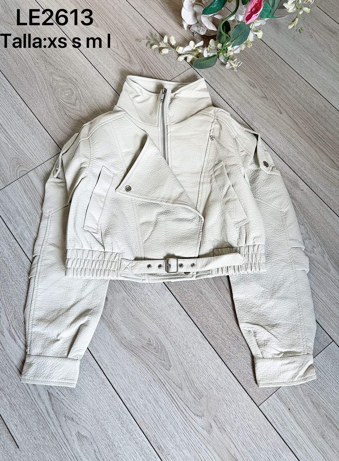 JACKET DUPE ZARA ECO CUERO