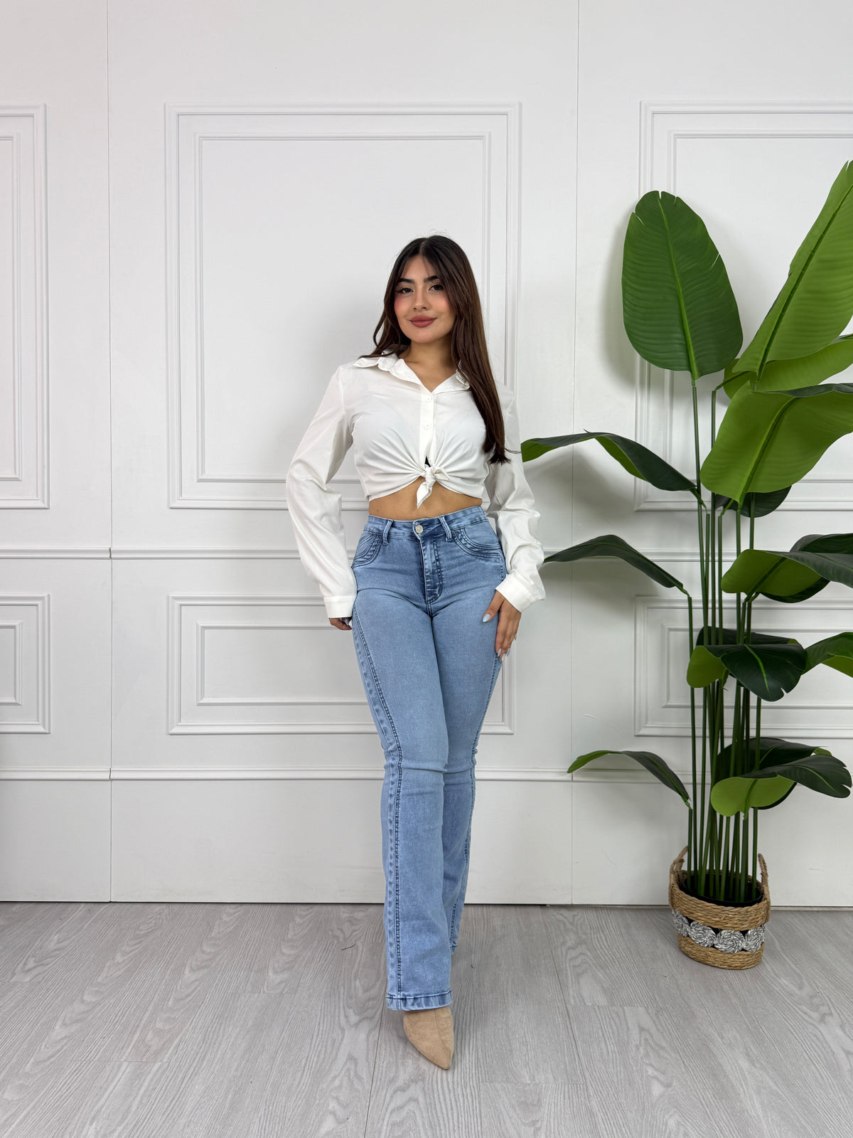 FLARE JEANS ARALY