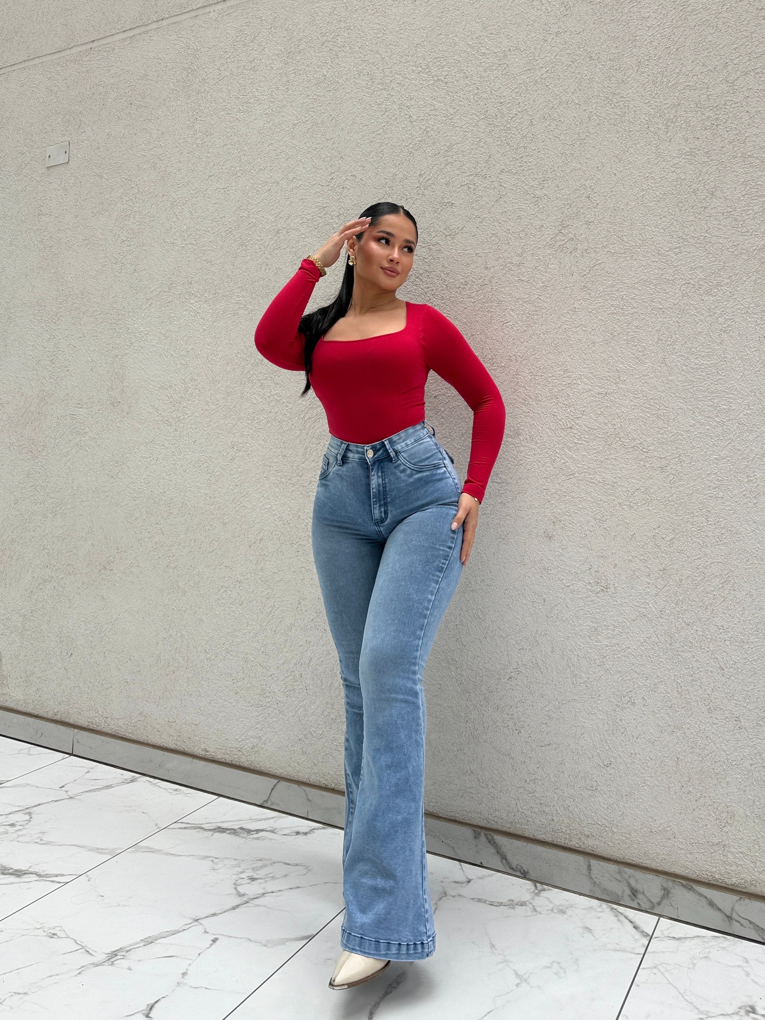 FLARE JEANS CIELO