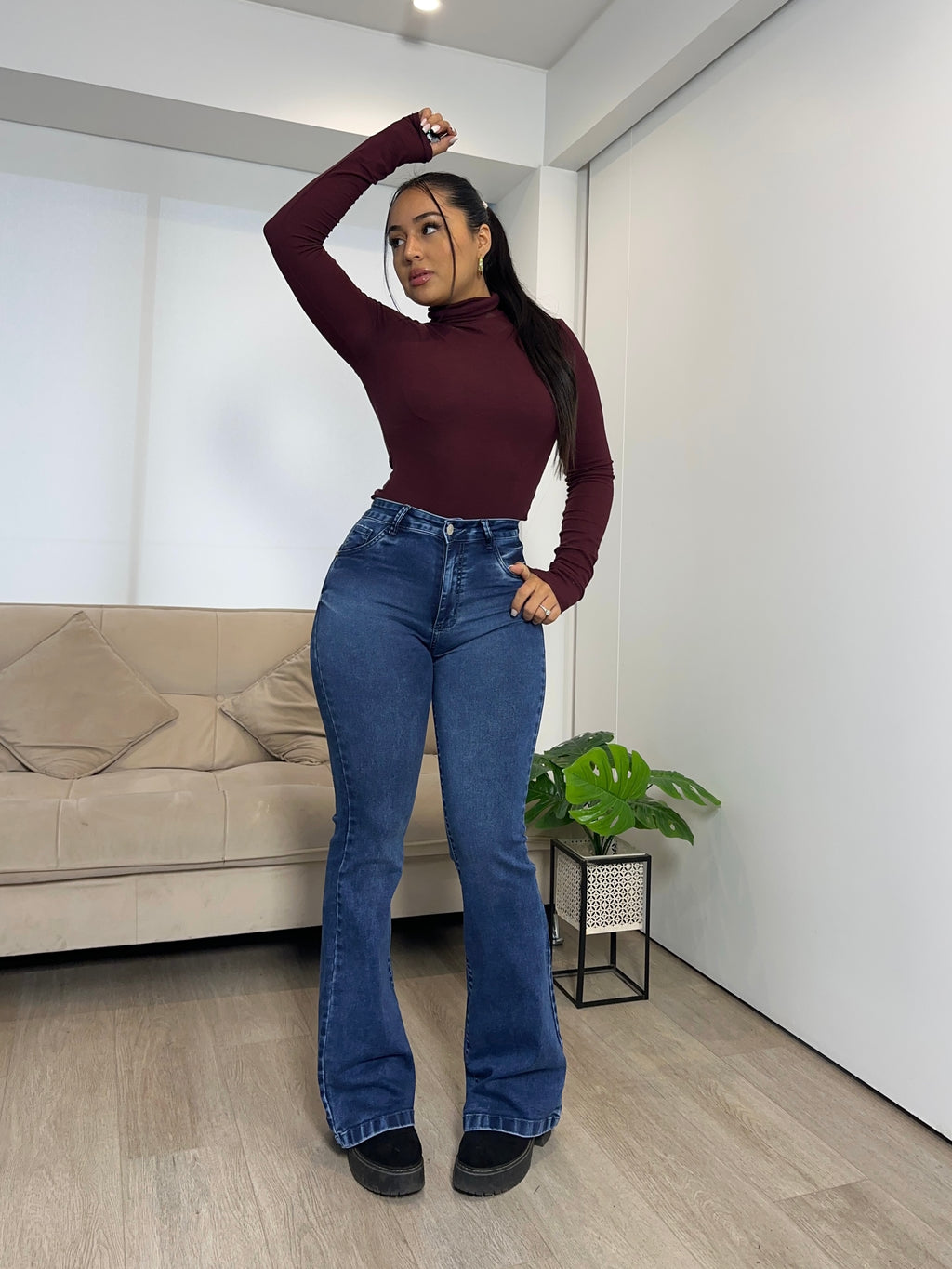 FLARE JEANS CRISTAL