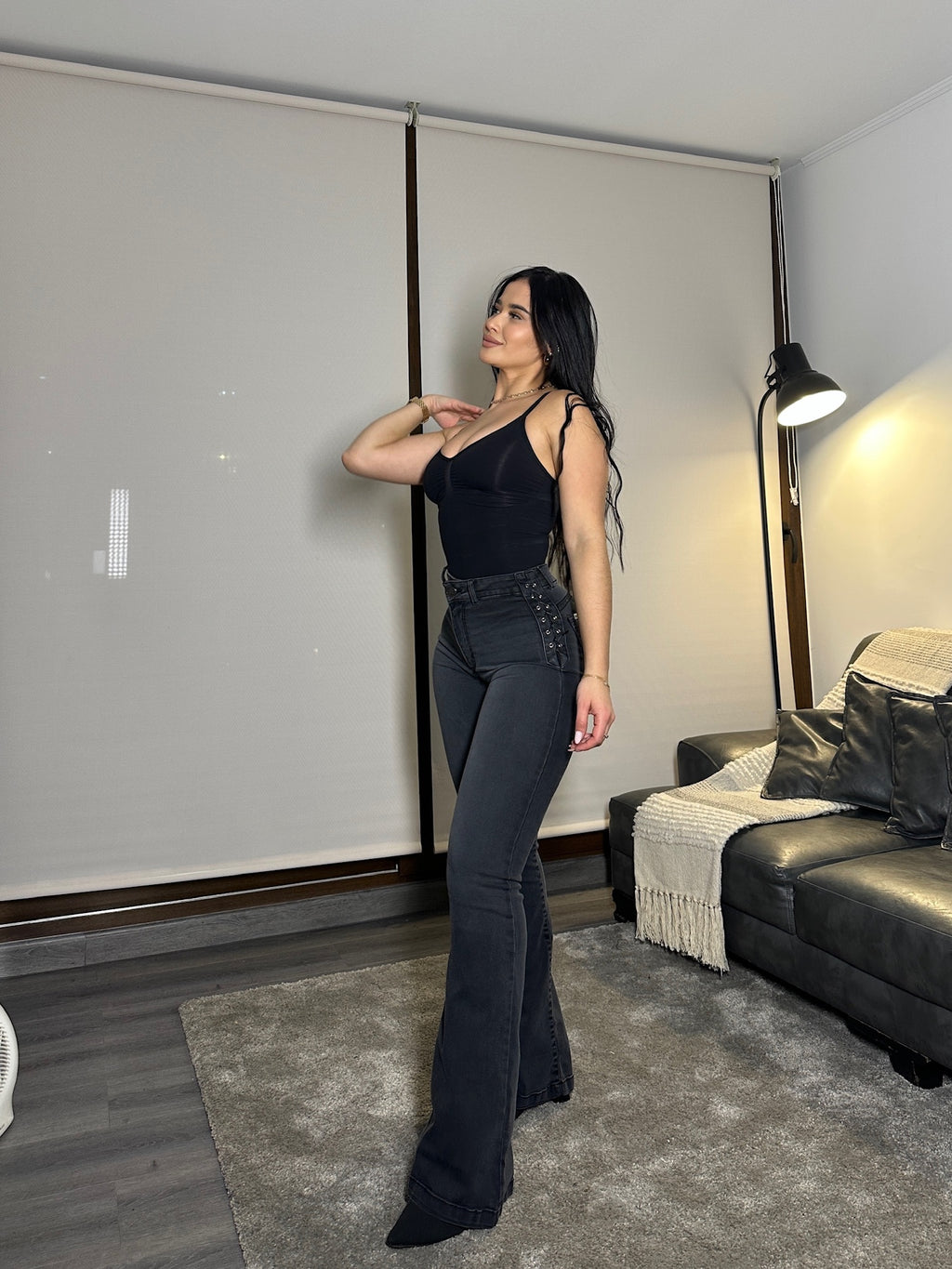 FLARE JEANS TRENZADO BRISA