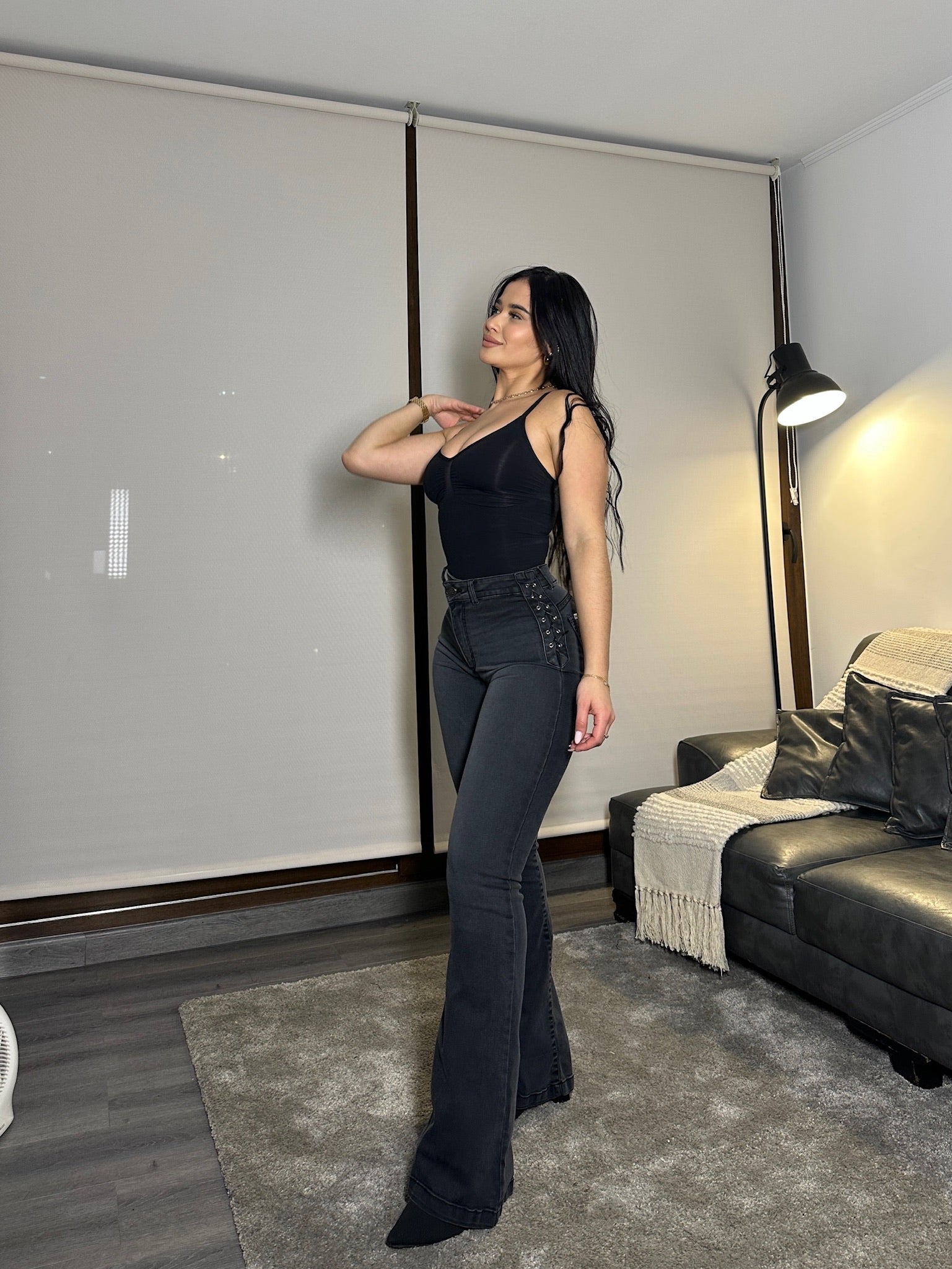 FLARE JEANS TRENZADO BRISA