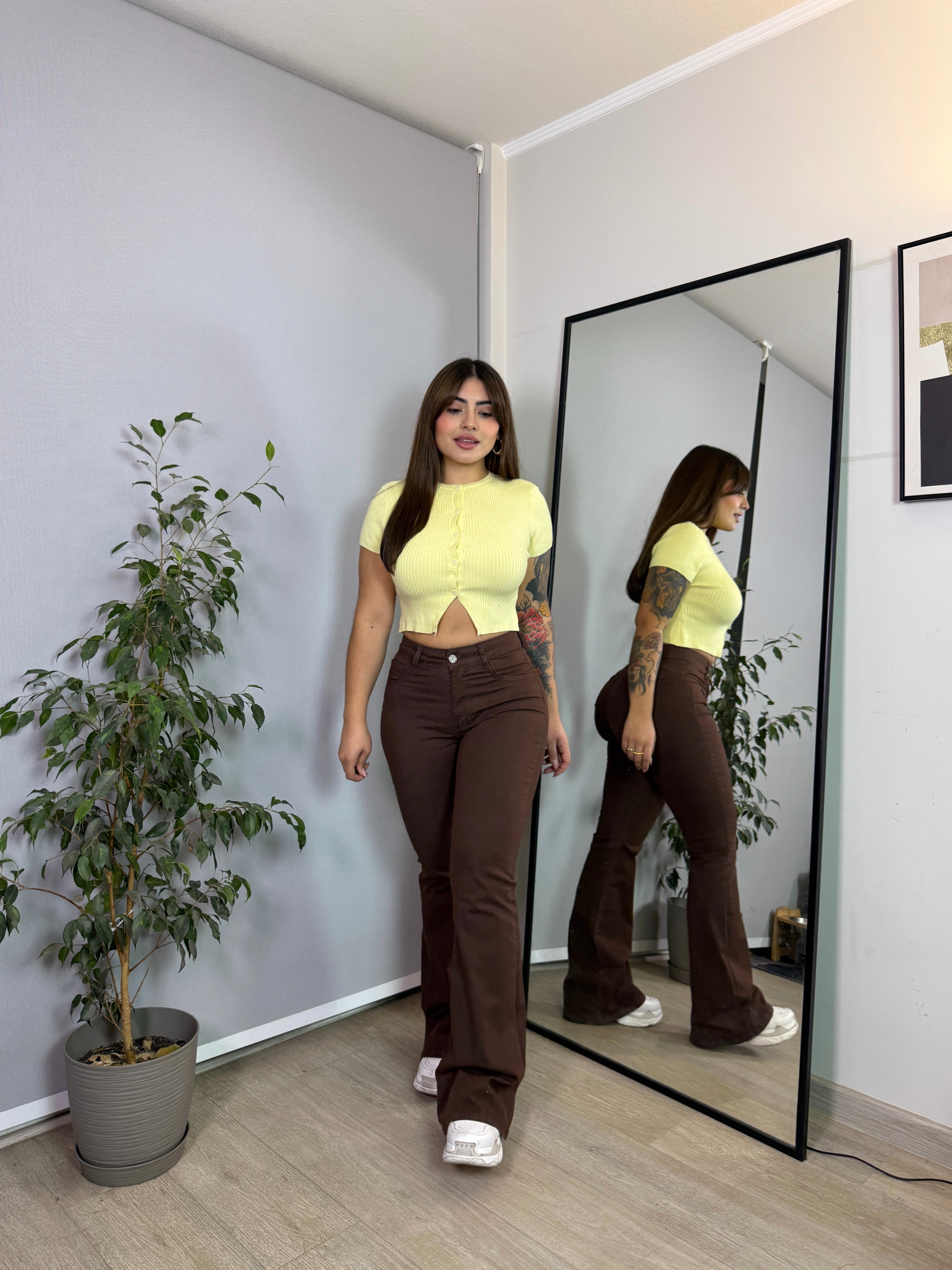 FLARE JEANS CHOCOLATE 🤎