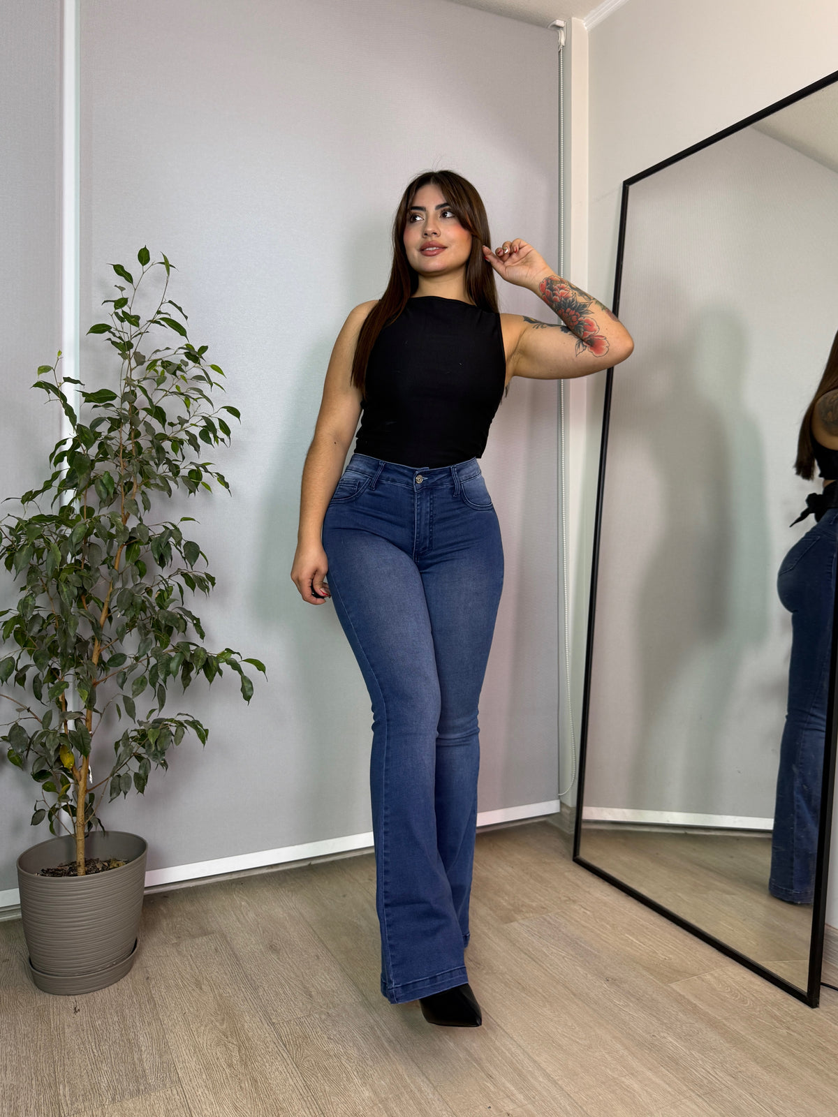 FLARE JEANS VIOLETA
