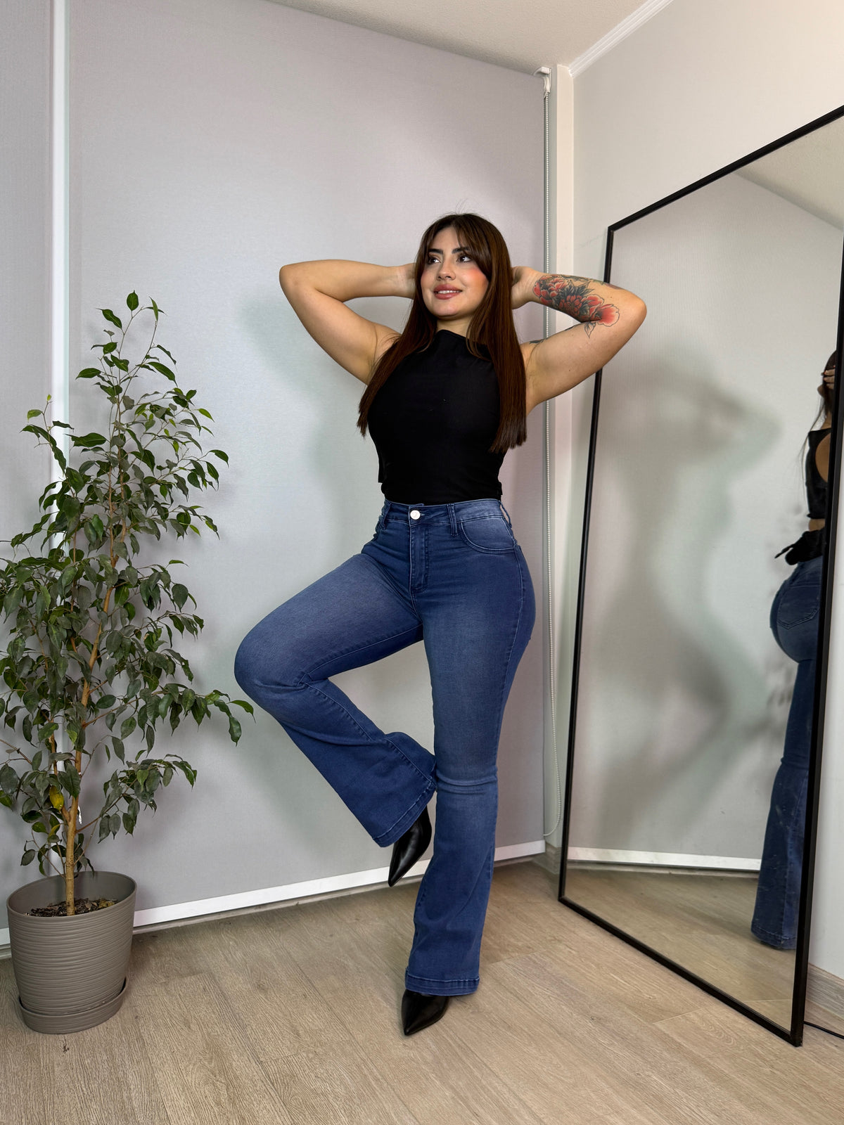 FLARE JEANS VIOLETA