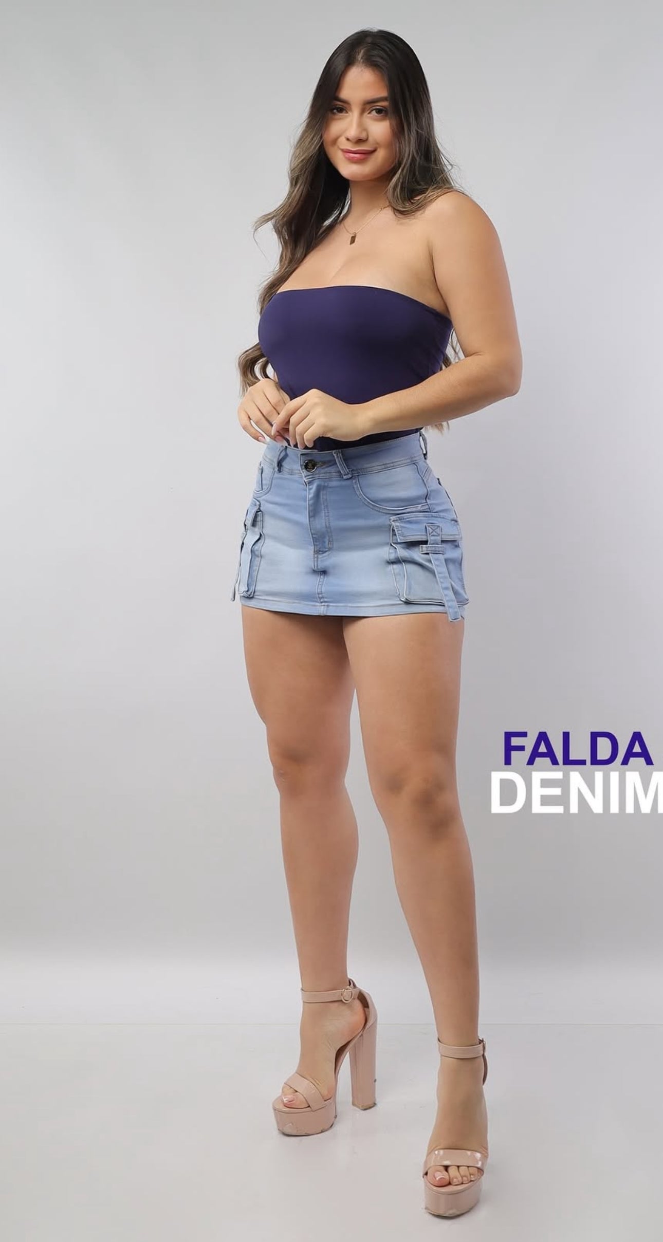 FALDA SHORT CARGO
