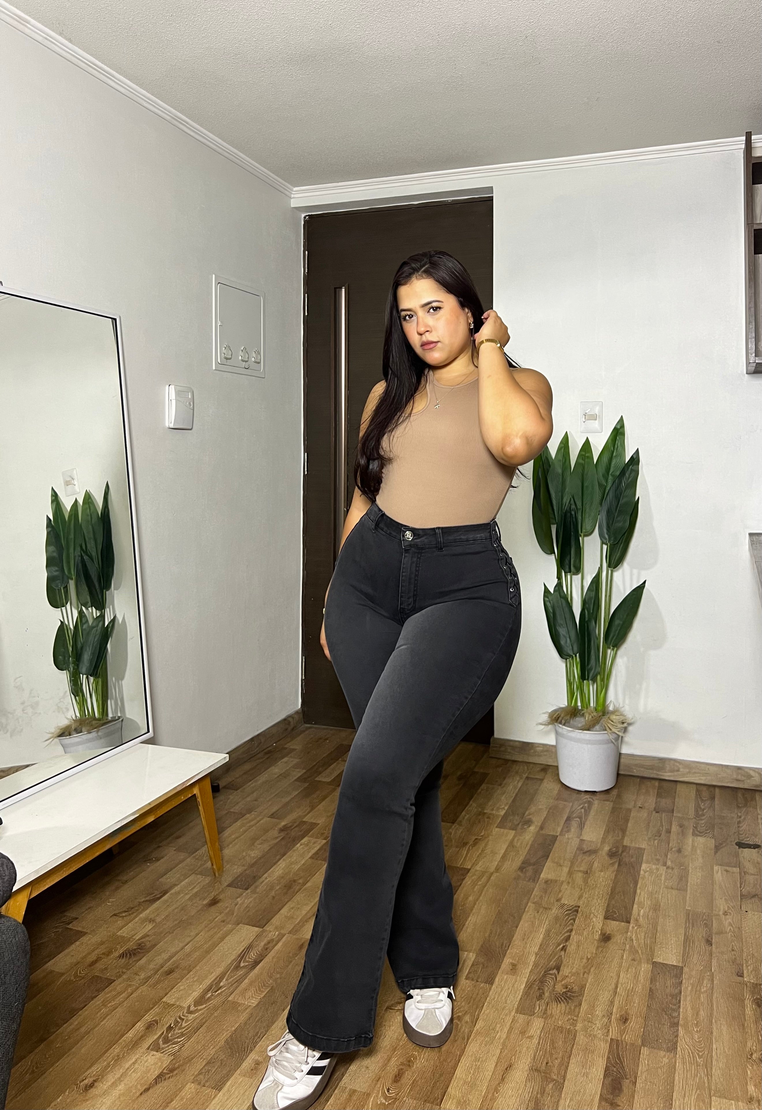 FLARE JEANS TRENZADO BRISA