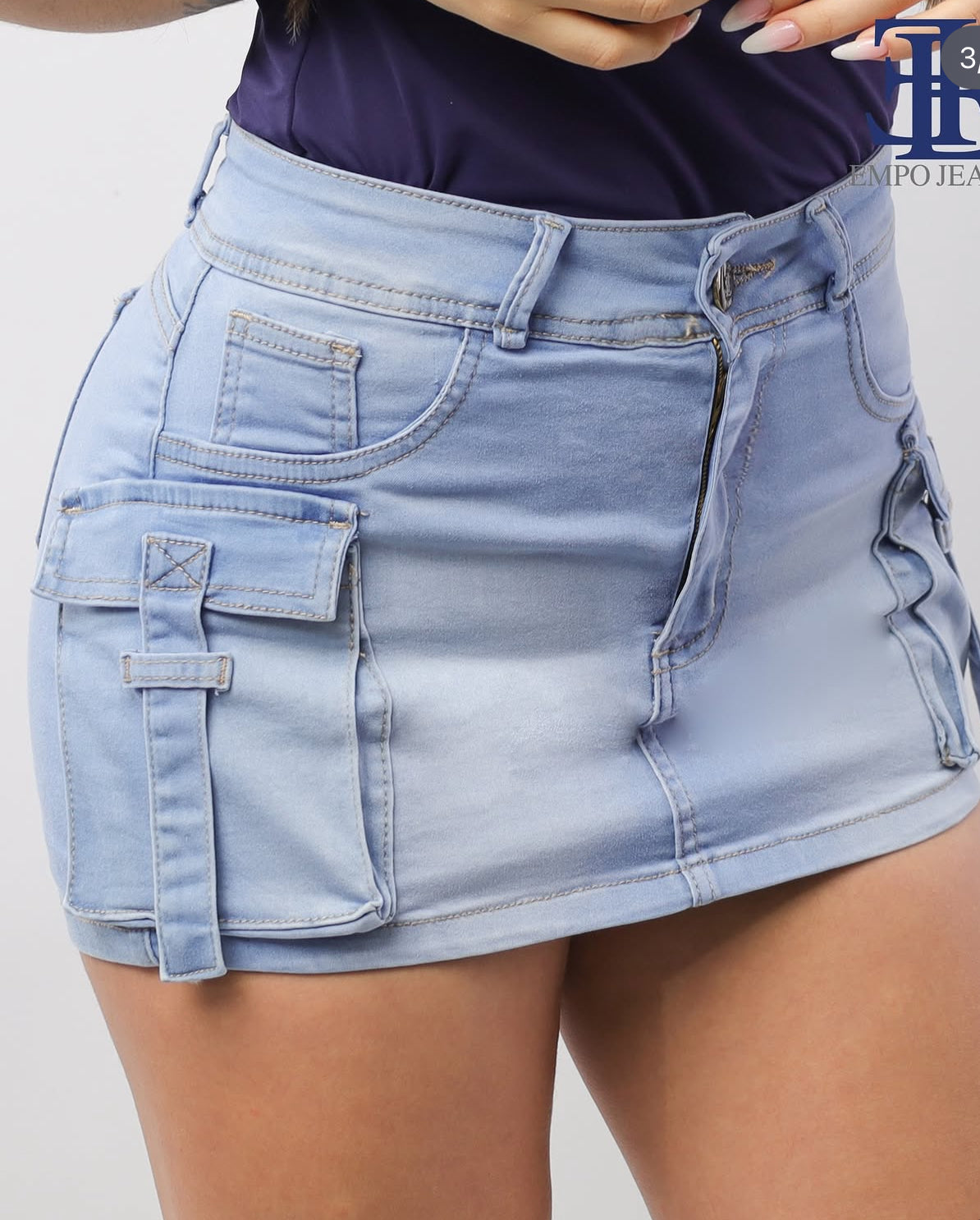 FALDA SHORT CARGO