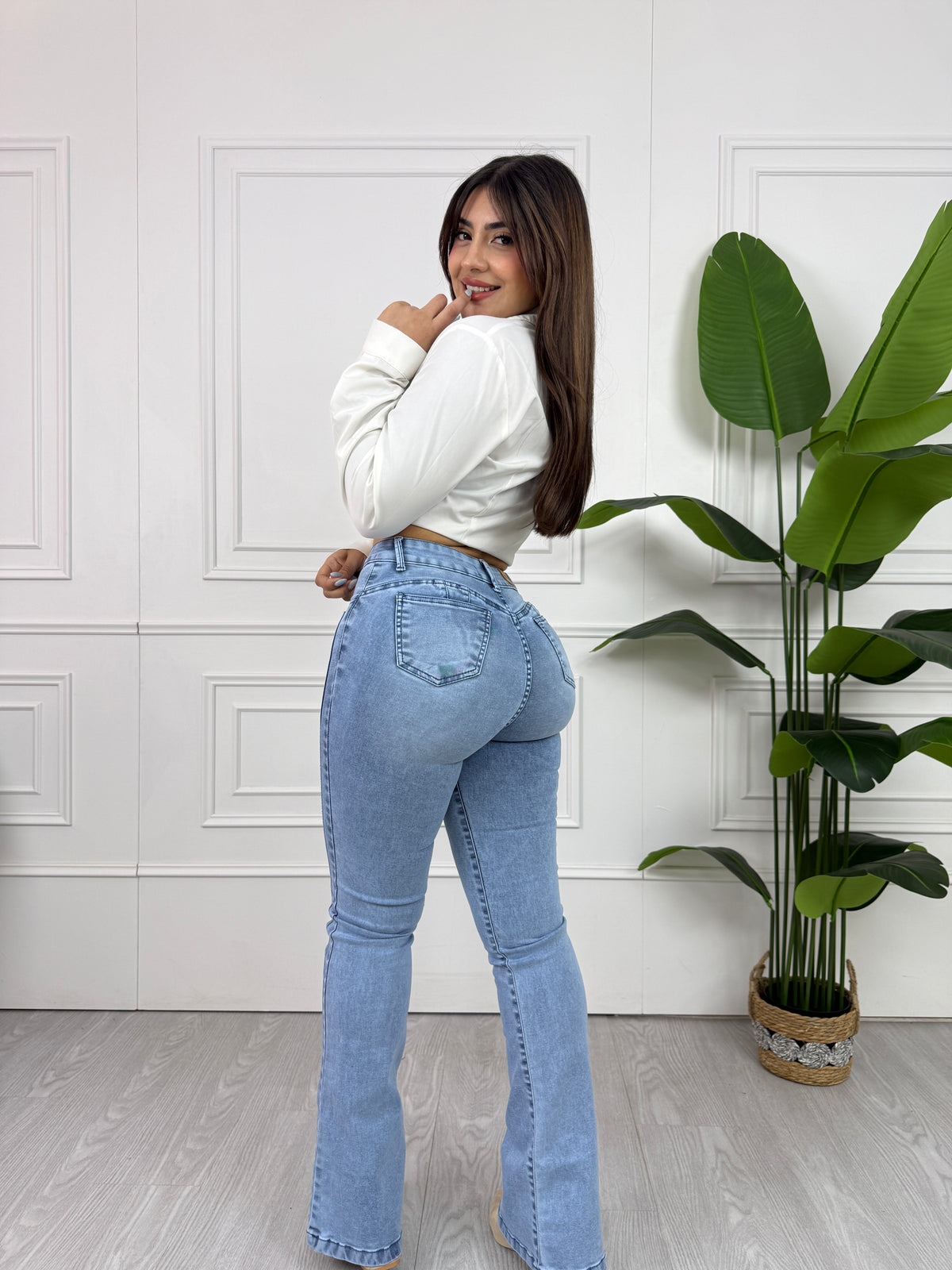 FLARE JEANS ARALY
