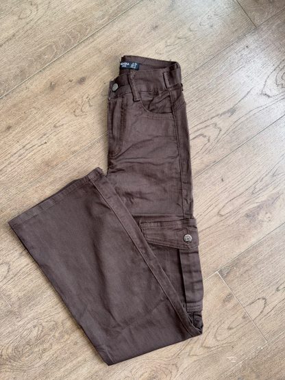 CARGO JEANS COFFEE - Imagen 2
